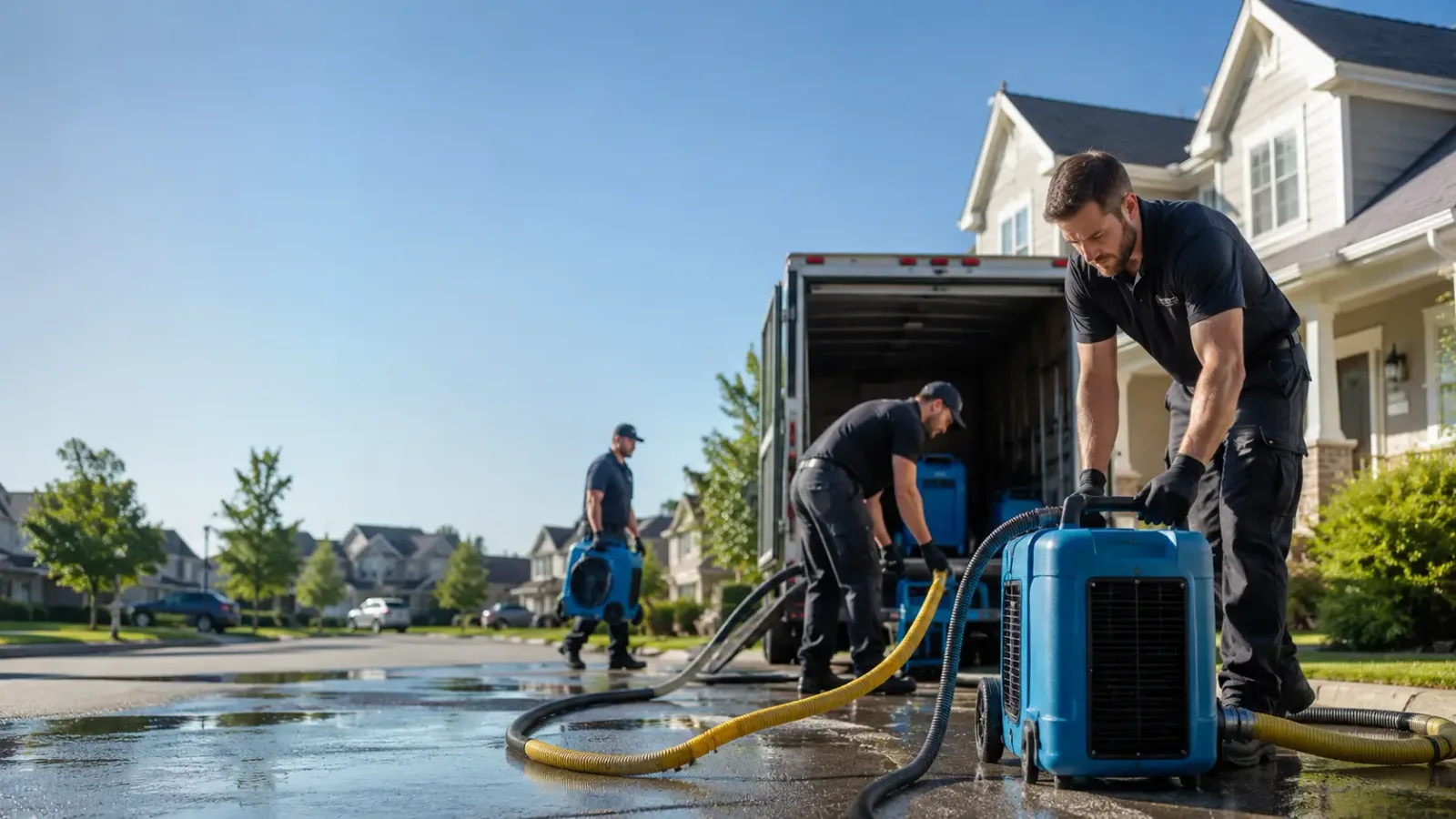 Water Damage Mitigation in Danbury, TX